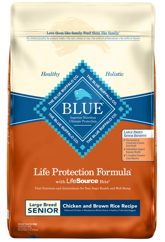 Blue diamond large outlet breed dog food