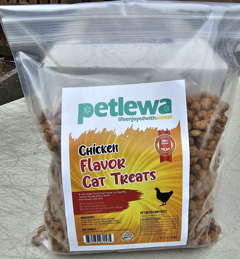 Petlewa Cat Treats With Chicken 6 oz.