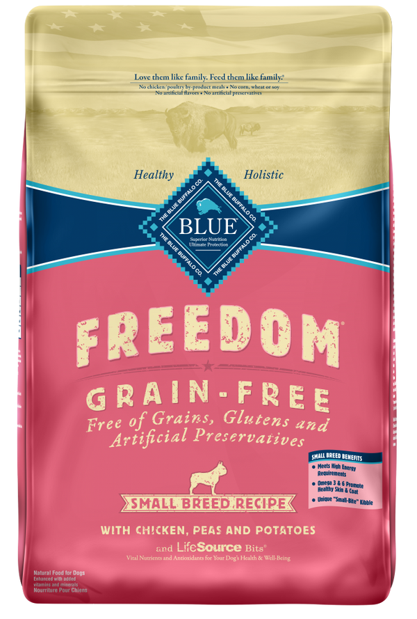 Blue Buffalo Freedom Grain Free Chicken Recipe Small Breed Adult Dry Dog Food