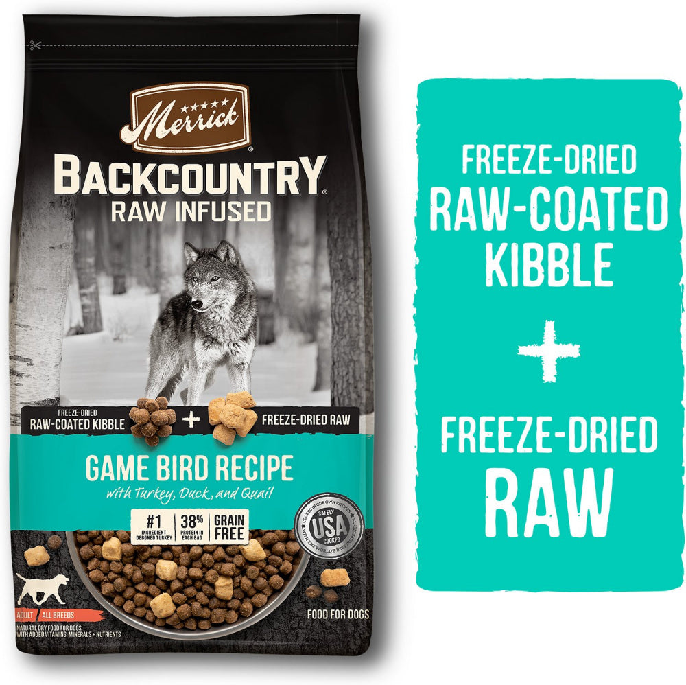 Backcountry fashion raw infused dog food