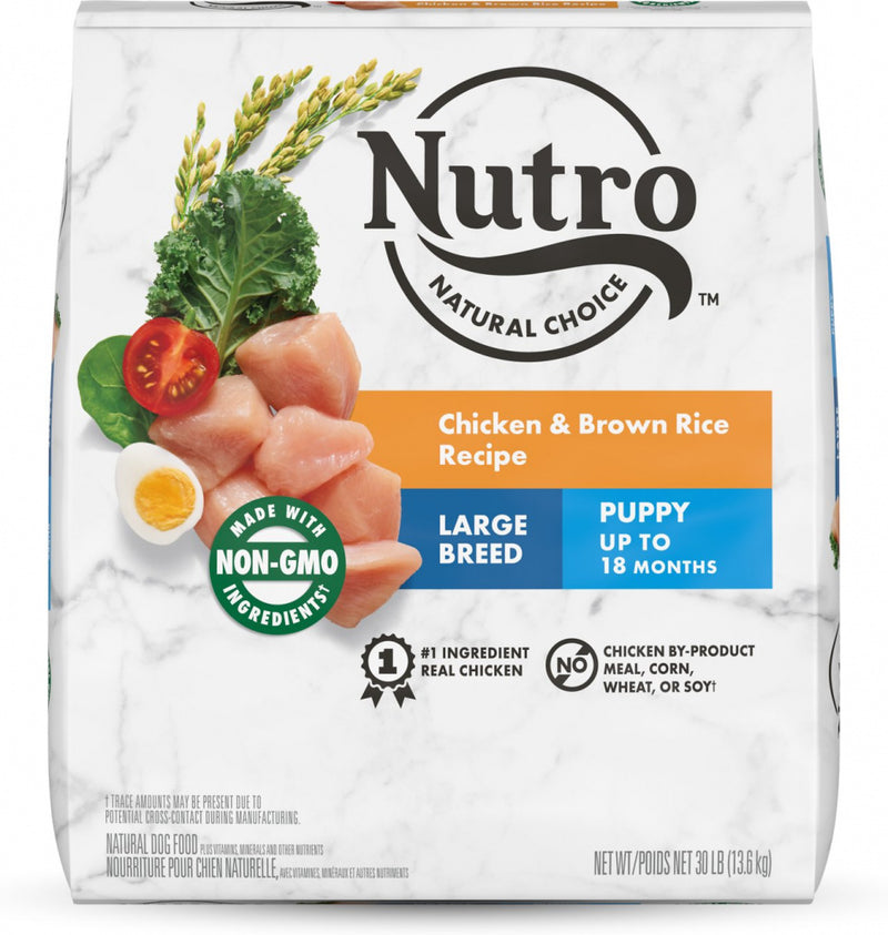 Nutro Wholesome Essentials Large Breed Puppy Farm-Raised Chicken, Brown Rice & Sweet Potato Dry Dog Food