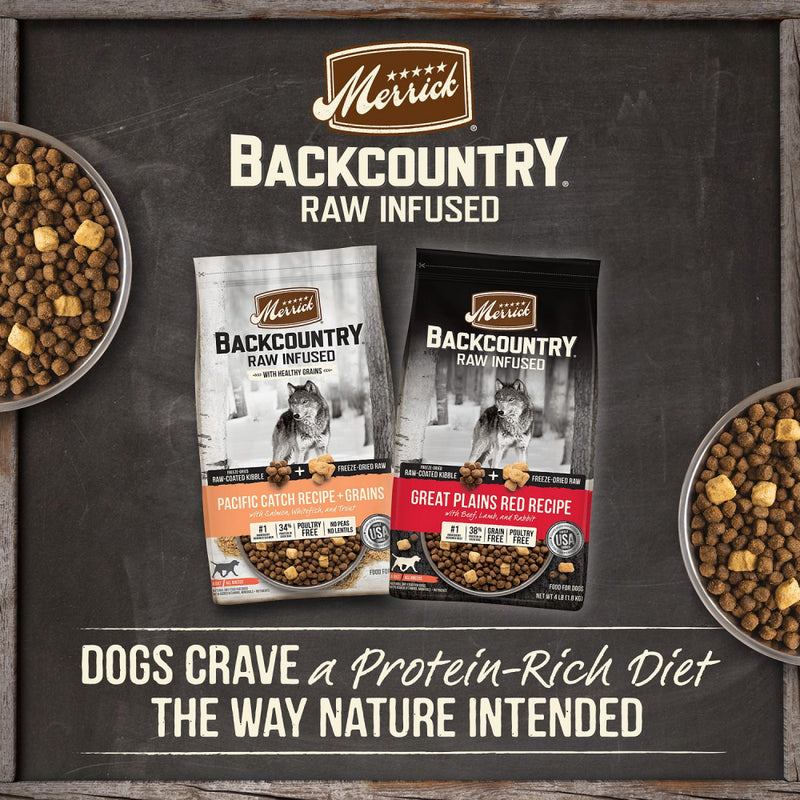 Merrick Backcountry Raw Infused Grain Free Large Breed Recipe Dry Dog Food