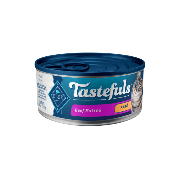 Blue Buffalo Tastefuls Natural Pate Beef Entree Wet Cat Food