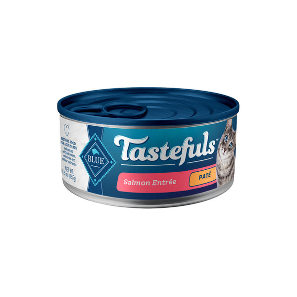 Blue Buffalo Tastefuls Natural Pate Salmon Entree Wet Cat Food